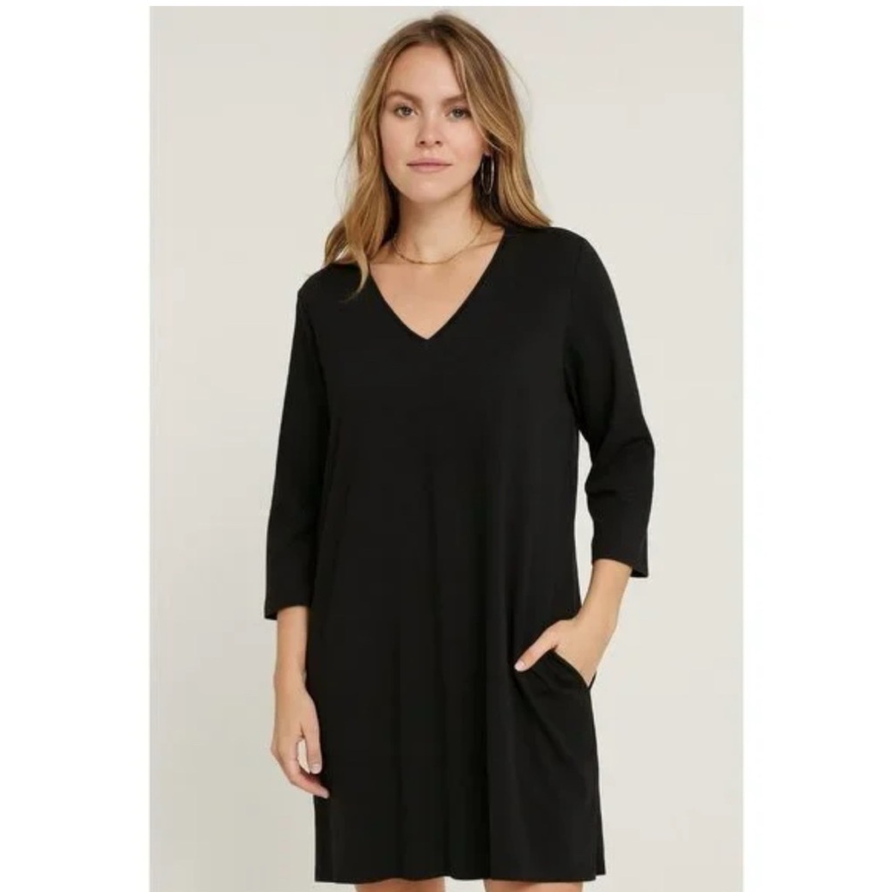 Eileen Fisher Classic Black Dress